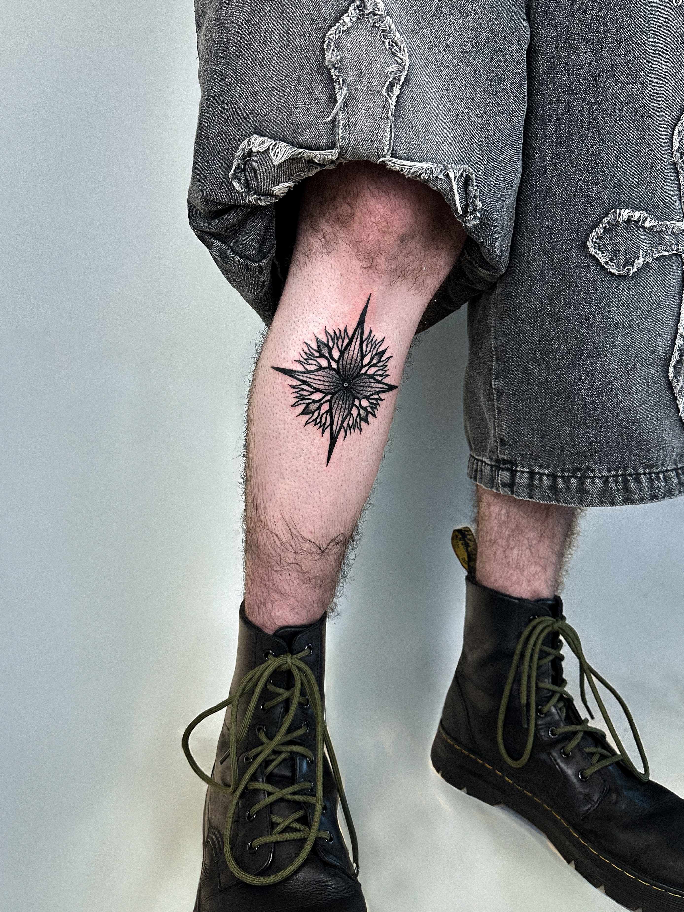 Blackwork tattoo, project 19